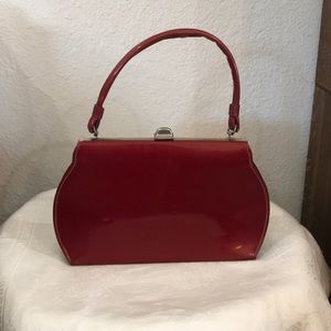 Vintage ....Classic Little Red Purse